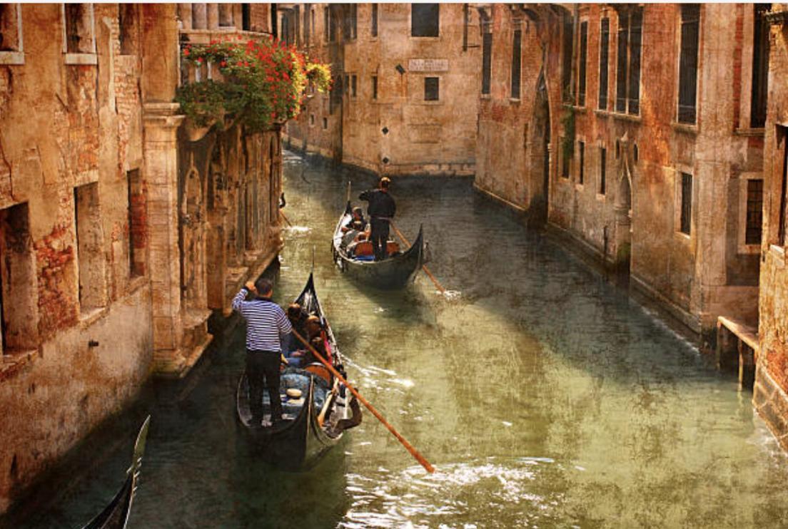 Blue Venetian House Venesia Bagian luar foto